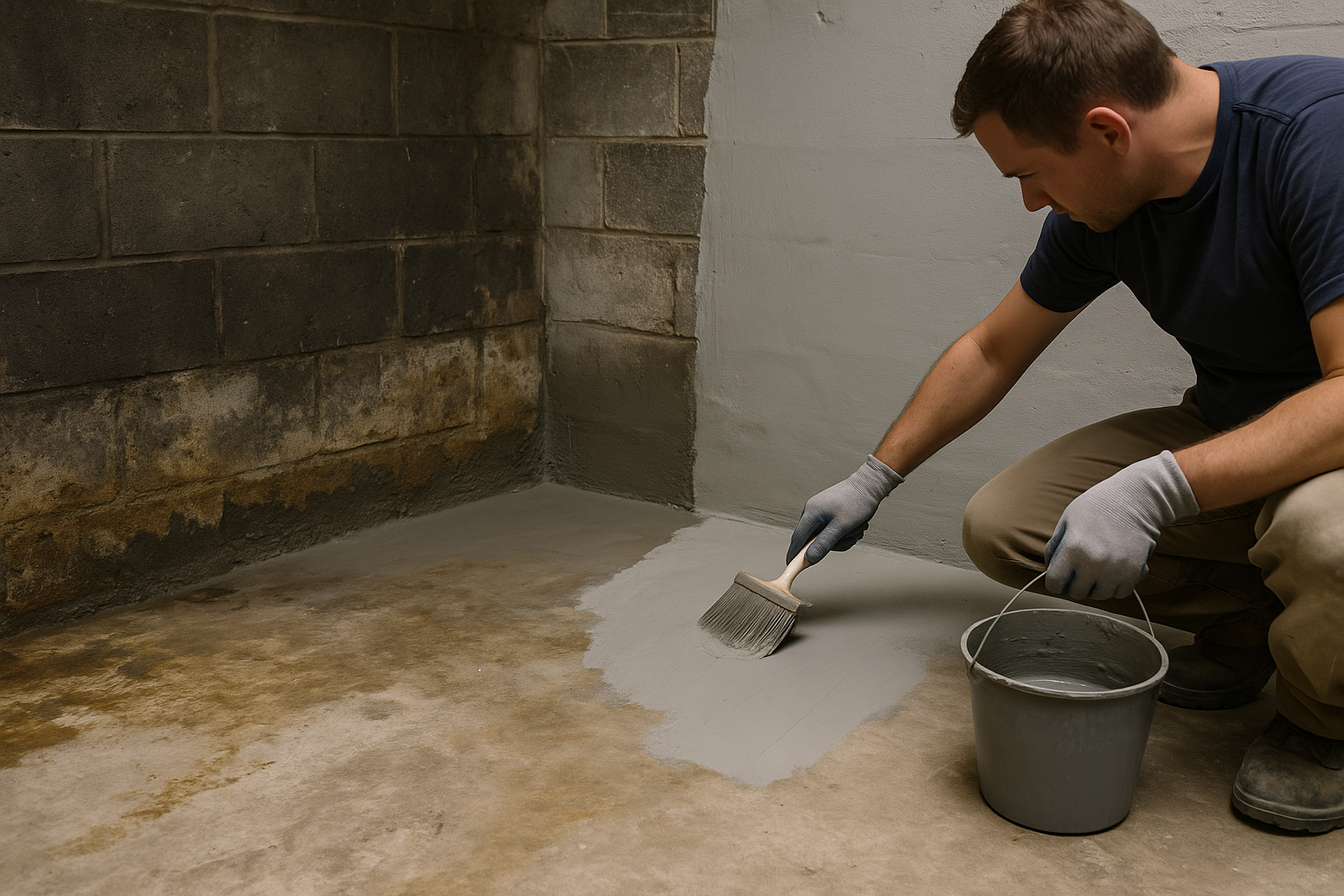 Waterinfiltratie kelder Wilrijk Huysmeesters