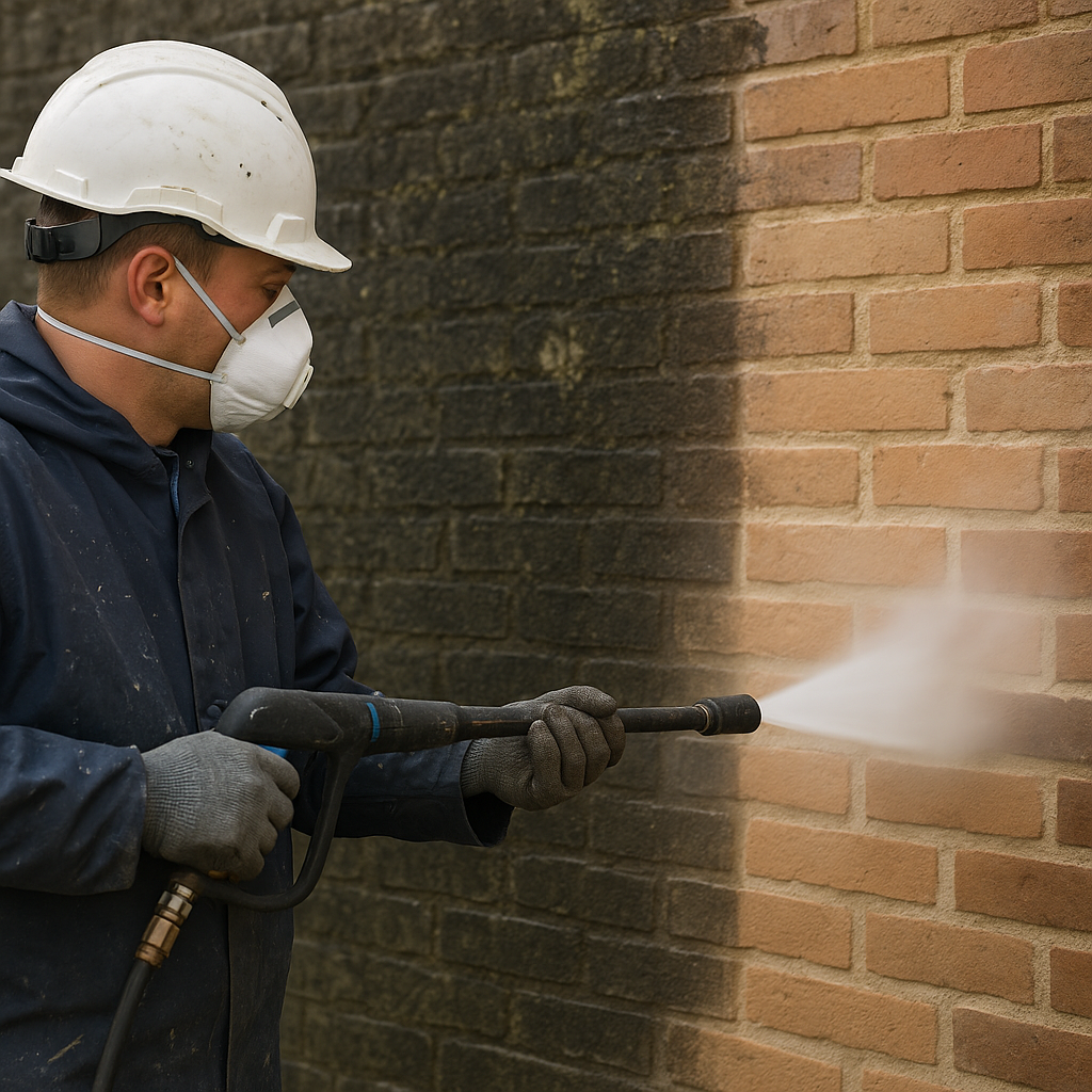 Gevelrenovatie en vochtbehandeling woning in Lint
