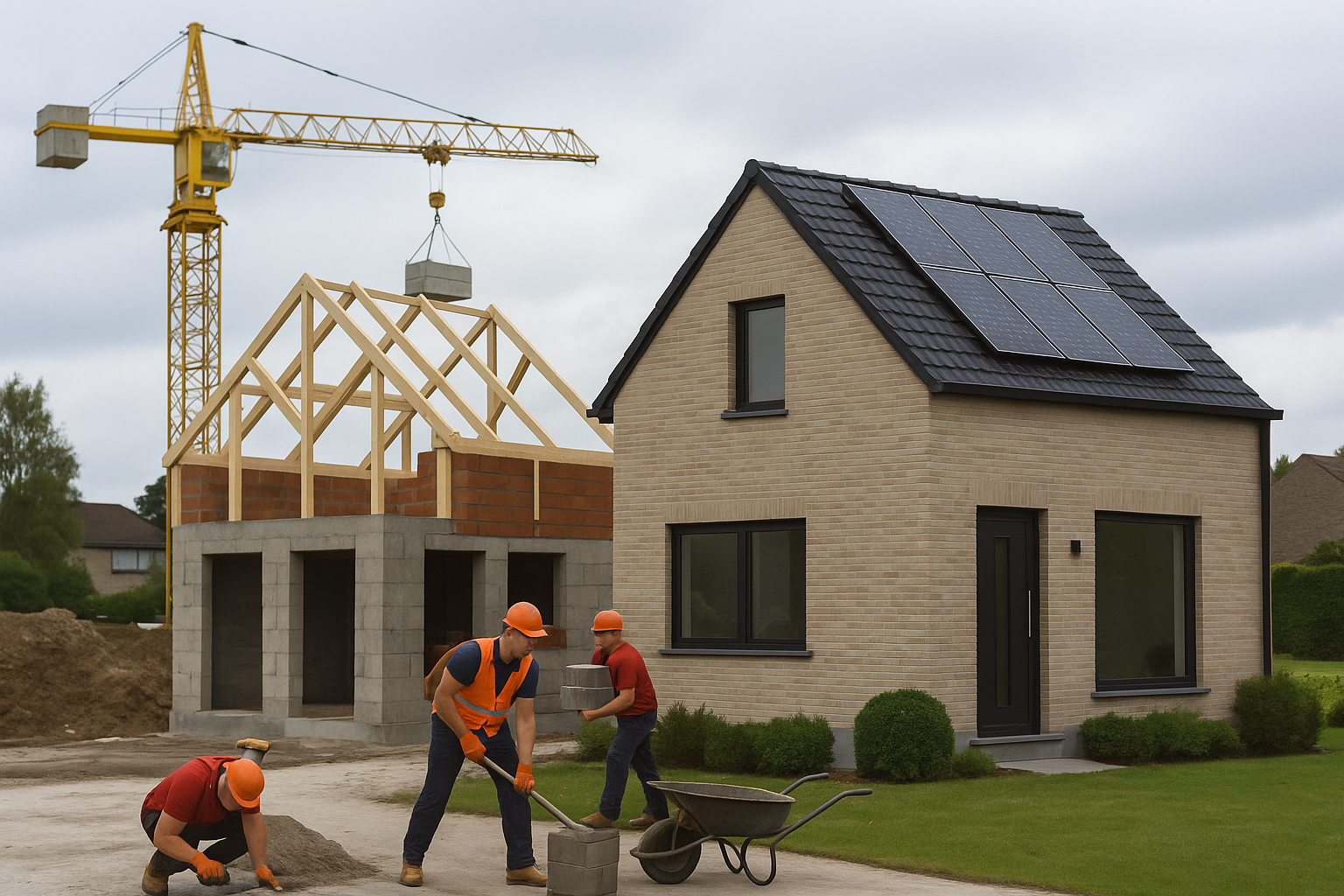 Nieuwbouw woning project Huysmeesters